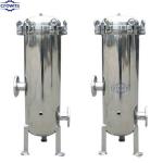 Stainless Steel Security Filter Bag Filter Housing Multi Cartridge Filter