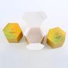 Buy cheap Hexagon Holographic Paper Packaging Boxes Wholesale With Design Printing from wholesalers