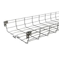 Buy cheap Electrical Zinc Straight Section Wire Mesh Cable Tray product