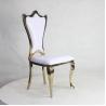 Buy cheap Wedding Crown Royal Chair Event Bride And Groom Chairs OEM Synthetic Leather from wholesalers