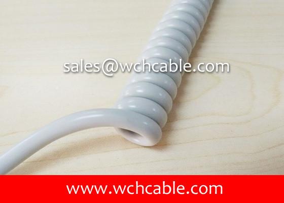 Buy cheap UL20430 Gas Resistant TPU Sheathed Spiral Cable from wholesalers