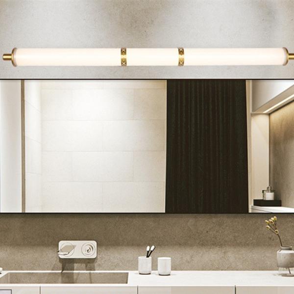 Modern Nordic Simple Led Mirror Light Bathroom Waterproof Bright Mirror Wall