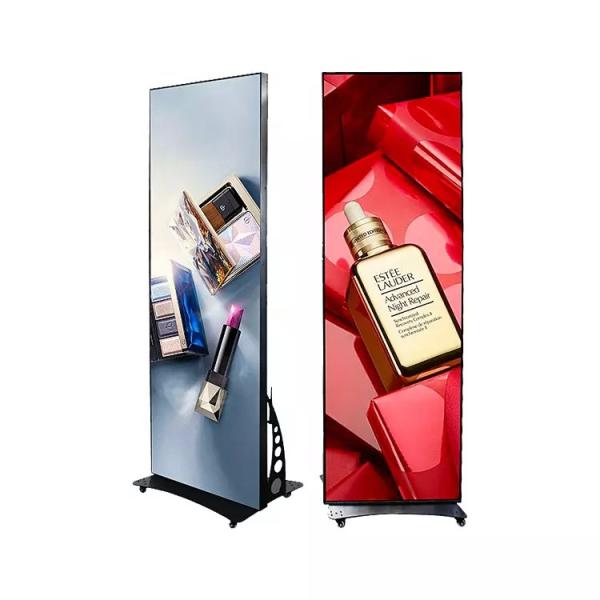 Buy cheap P2 P2.5 P3 Movable Floor Standing Digital Led Poster Display Wifi 4G for Outdoor from wholesalers