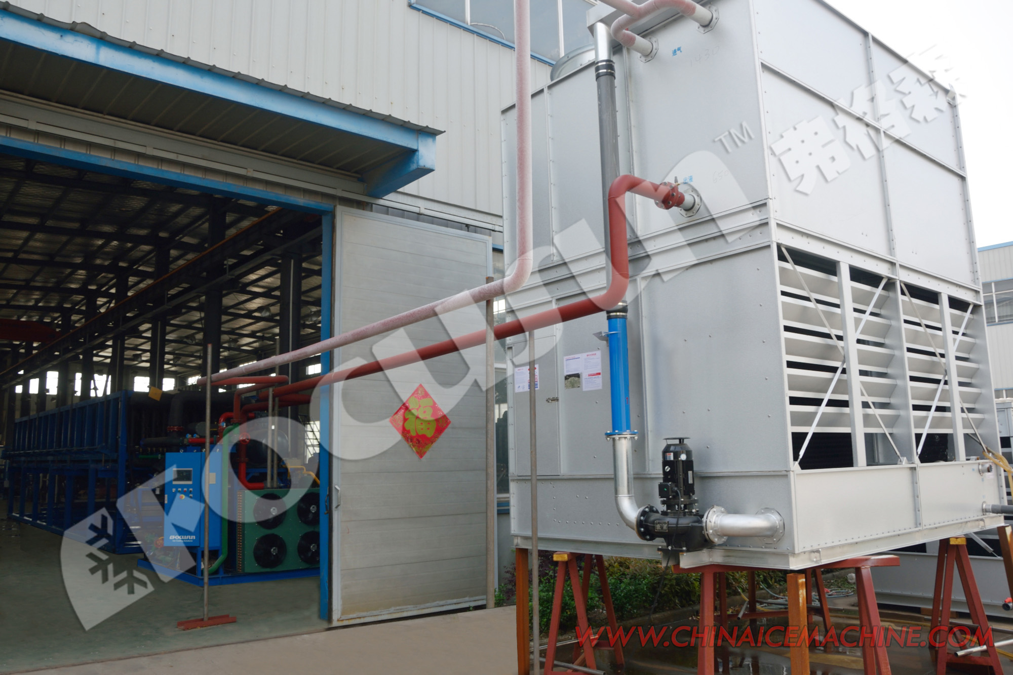 30TONS Day Ice Block Making Machine The Best Option for Water Cooling and High Capacity