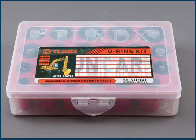 O Ring Repair Box Big Transparent For KOMATSU C-A-T HIATCHI KOBELCO SUNCARSUNCARVOLVO DOOSAN DAEWOO HYUNDAI KATO