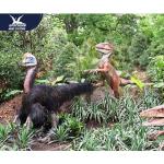 3D Animated Realistic Dinosaur Statues In Jurassic Theme Park Weather Resistant