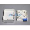 Buy cheap SC Duplex Wall Mounted Fiber Optic Terminal Box for SM Fiber from wholesalers