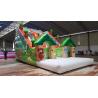 Buy cheap Forest Theme Inflatable Dry Slide Green Tree Kids Playground For Commercial Rental from wholesalers