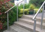 Stable Safe Stainless Steel Wall Mounted Handrail For Construction Building