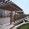 Buy cheap 2.9M OakAnti Corrosion WPC Wooden Patio Pergola Composite Material For Pergola from wholesalers