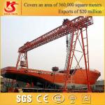 Shipbuilding Gantry Crane near sea, ship to shore crane