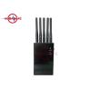 Buy cheap Five Antennas Portable Signal Jammer Europe Style Cover Radius 2 - 20m from wholesalers