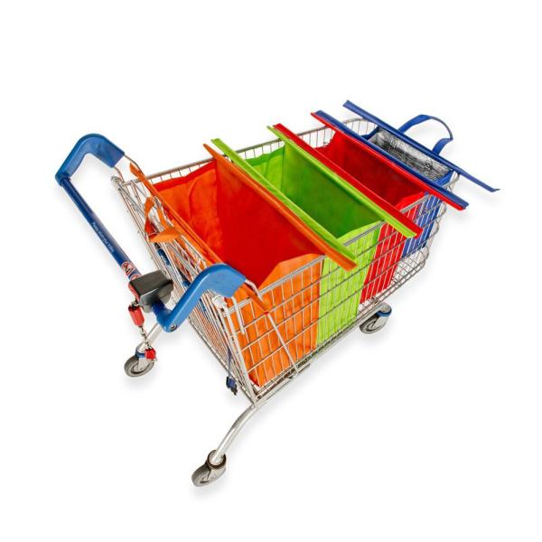 Buy cheap Foldable Reusable Shopping Bags For Supermarket Grocery Trolley Bag Cart Bag from wholesalers