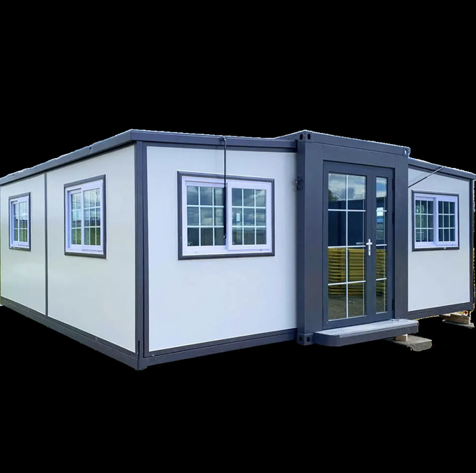 Contemporary Expandable Modular House 20ft 40ft Prefabricated Mobile Homes