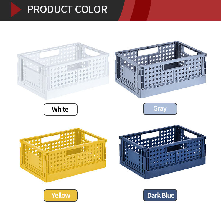 Collapsible ODM Plastic Household Storage Containers Stackable Weight 0.284kg