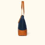 Large Capacity Leather Tote Bag Durable Waterproof Travel Waxed Canvas