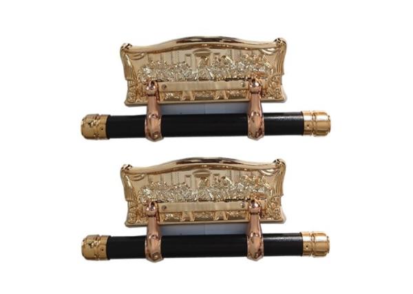 Buy cheap Funeral Golden Long Casket Swing Bar TX - A H9007 PP And Zinc Material from wholesalers