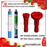 Dhd Series Water Hammer Drilling , High Air Pressure Mincon Air Hammer