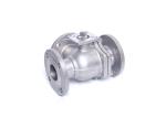 3 Way Ball Valve Stainless Steel Direct Mounting Pad for Motor Actuators