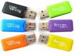 Buy cheap TF Card / SD Card / CF Card Micro SDHC Card Reader Plastic Material For Promotion Gift from wholesalers