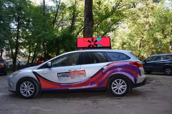 Buy cheap Customized Double Side Taxi LED Display Outdoor High brightness from wholesalers