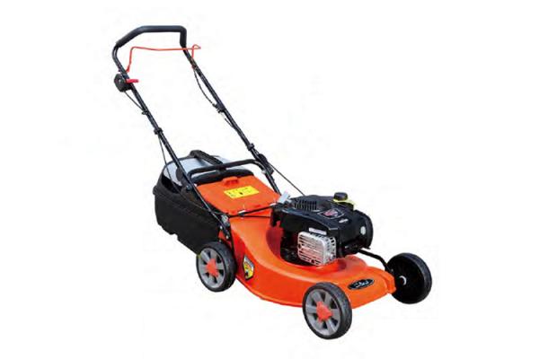 Buy cheap Orange Hand Push Garden Lawn Mower Steel Deck 4.0hp Gasoline Power 139cc from wholesalers