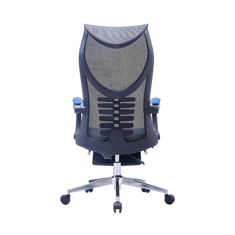 Computer Office Chair Staff Home Mesh Lift Swivel Office Chair With Footrest
