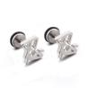 Buy cheap Custom Made Chinese Character Earrings Stainless Steel Body Piercing Jewelry from wholesalers
