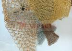 Corrosion Resistant SS316 Metal Mesh Curtain For Seaside Hotel Decoration