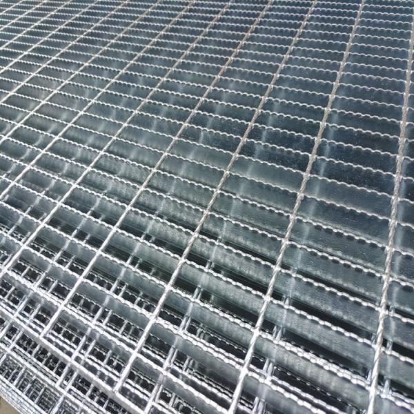 Buy cheap Building Material Metal Serrated 30X3mm Welded Walkway Steel Bar Grid Grating from wholesalers