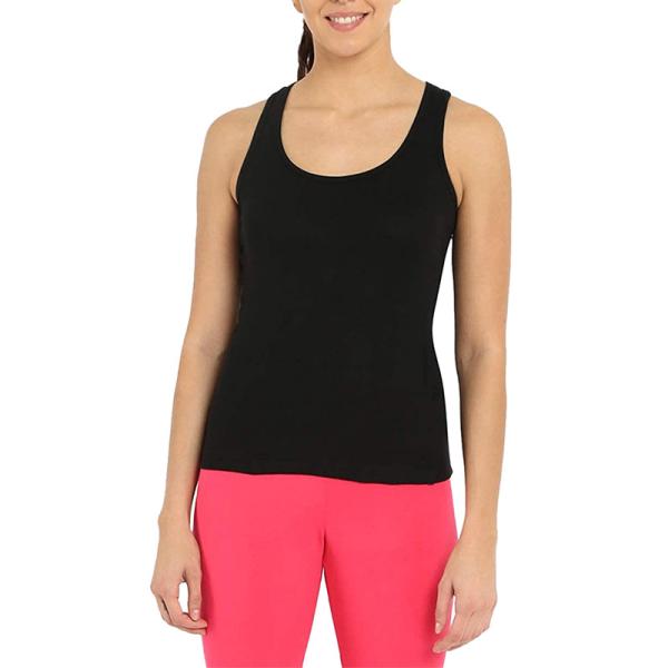 Buy cheap Popular Lightweight Summer Custom Logo Cotton Sport Wear Black Tank Top for Women from wholesalers