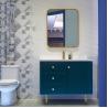 Buy cheap Waterproof Hotel Bathroom Vanity Cabinets ODM Simple Wash Basin Mirror from wholesalers