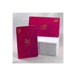 Plastic PVC transparent clear printed business card,PVC transparent business