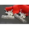 Buy cheap Custom 3D Race Running Awards With 864*38mm Red Ribbon Personalized from wholesalers