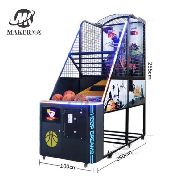 Buy cheap Coin Operated A Shot Basketball Game Three Stage Game Mode Indoor Commercial Basketball Arcade Game Machine from wholesalers