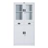Buy cheap RAL Color 0.6mm Cold Rolled Steel Glass Door Filing Cabinet from wholesalers