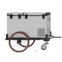 Buy cheap Three Wheels Scooter Cargo Trailer , 125L Mobile Cooler Trailer With 1 Year product