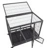 Buy cheap Metal 2 Door Folding Livestock Fence Panels Stainless Steel Pet Kennel Cage Dog Cat from wholesalers