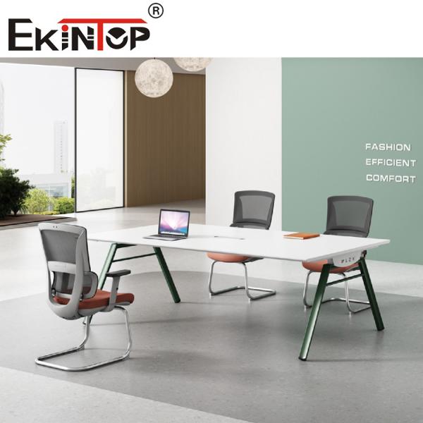 Buy cheap Custom Wood Steel Conference Table Revolving For Office Furniture from wholesalers