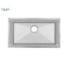 Buy cheap Stainless Steel 304 Commercial Double Bowl Sink Quality Soundproofing Structure from wholesalers
