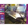 Buy cheap PU Leather Aluminum Alloy Armrest Waiting Area Chairs For Railway Station from wholesalers