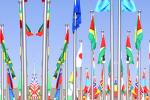 Round Head Stainless Steel Flag Pole Great Wind Resistance Customized Thickness