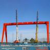 Buy cheap A Frame Rail Mounted Gantry Crane with Electric Wire Rope Hoist from wholesalers