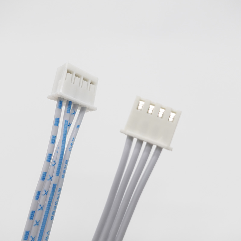 UL Wire Gray Red-white 2.54 Dupont JST TE Molex Flat Cable Wire Harness for America Market