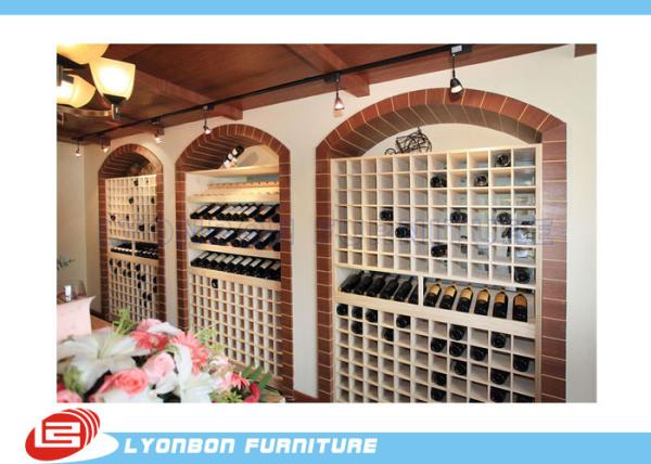Buy cheap Little Cubicle Wood Display Cases MDF For Wine , Retail Wood Showcases from wholesalers