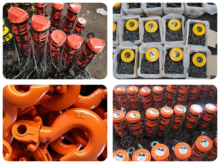 Durable Transmission Line Stringing Tools 2T Hand Chain Hoist Easy To Carry