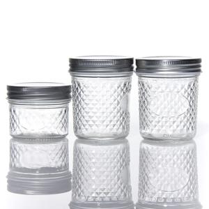 Buy cheap Cheap Price Round 180Ml 280Ml 380Ml 500Ml Food Package Glass Mason Jars With Screw Top Lid from wholesalers