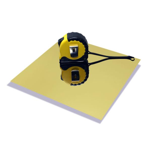 Buy cheap Anticorrosive PVD Mirror Gold Stainless Steel Sheet For Construction from wholesalers