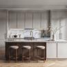 Buy cheap Wood Cabinets Kitchen Set Furniture Modern Kitchen Cupboard Set Cabinet Custom Cabinetry Manufacturing from wholesalers
