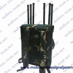 850MHz 2100MHz 2400MHz Backpack Jammer For Blocking GSM CDMA 3G 4G WiFi 2.4G